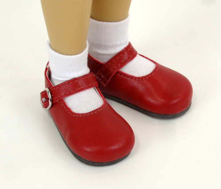 Simple Mary Jane Shoes - 58mm - Fashion Friends doll shoes