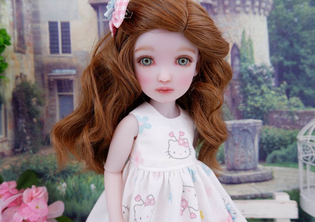 Cute Hello Kitty - dress with shoes for Ruby Red Fashion Friends doll