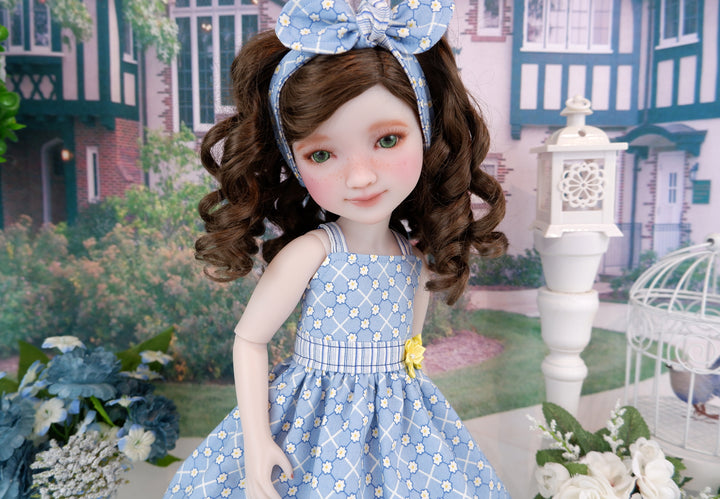 Daisy Chain - dress and shoes for Ruby Red Fashion Friends doll