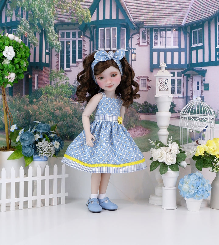 Daisy Chain - dress and shoes for Ruby Red Fashion Friends doll