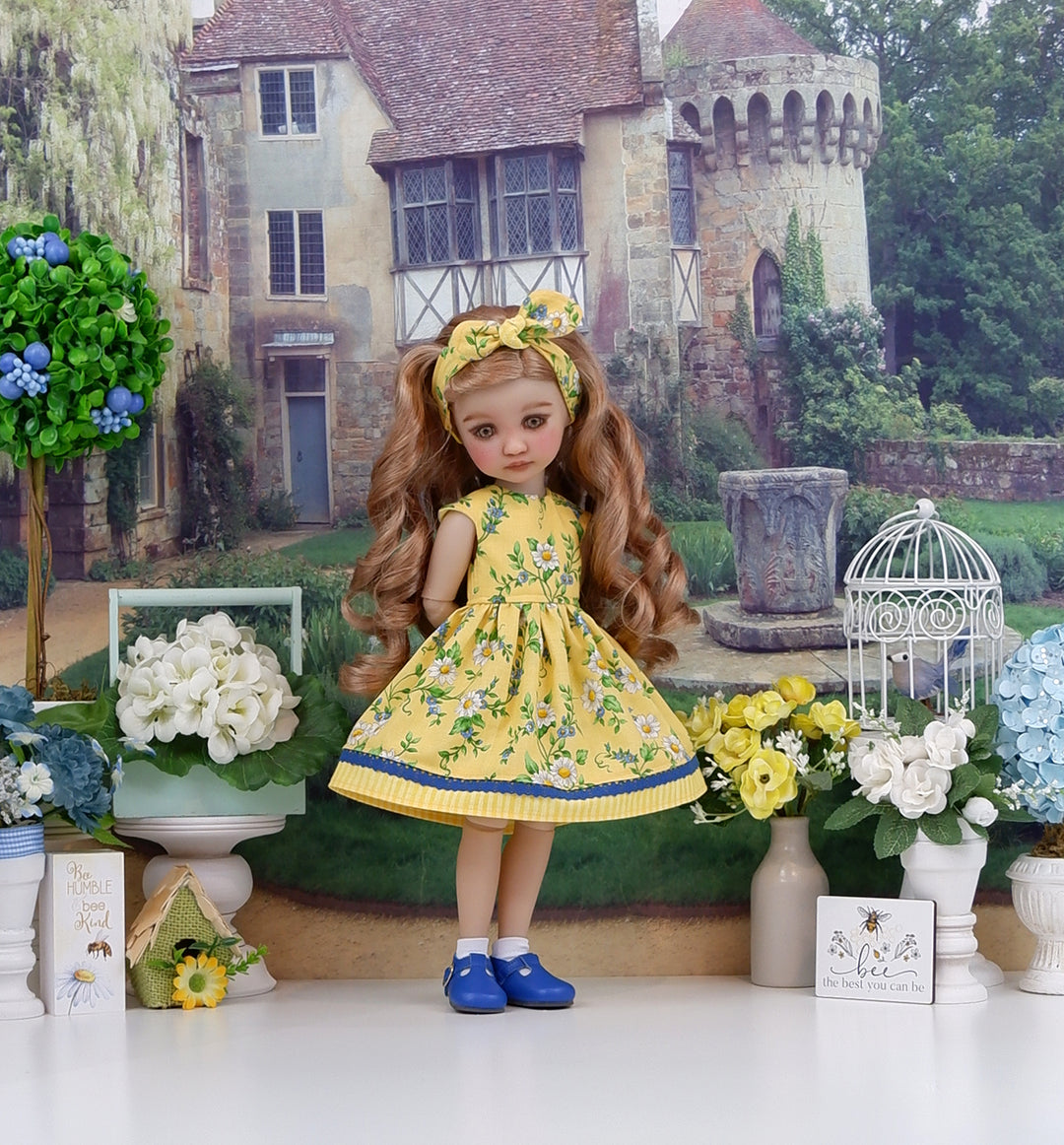 Daisy Sunshine - dress with shoes for Ruby Red Fashion Friends doll