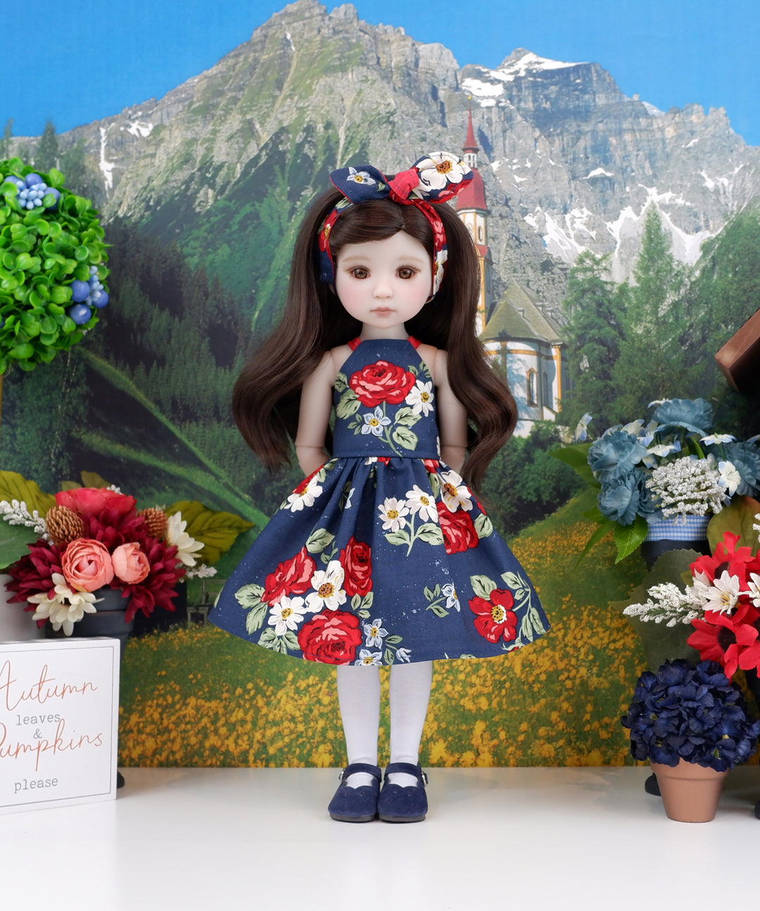 Dallas Rose - dress and shoes for Ruby Red Fashion Friends doll