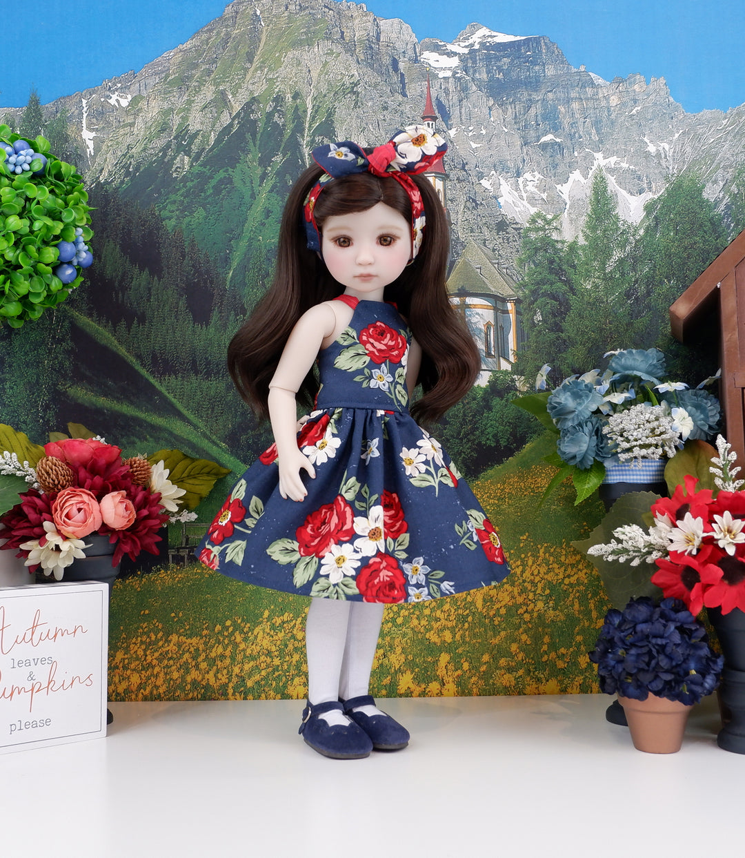 Dallas Rose - dress and shoes for Ruby Red Fashion Friends doll