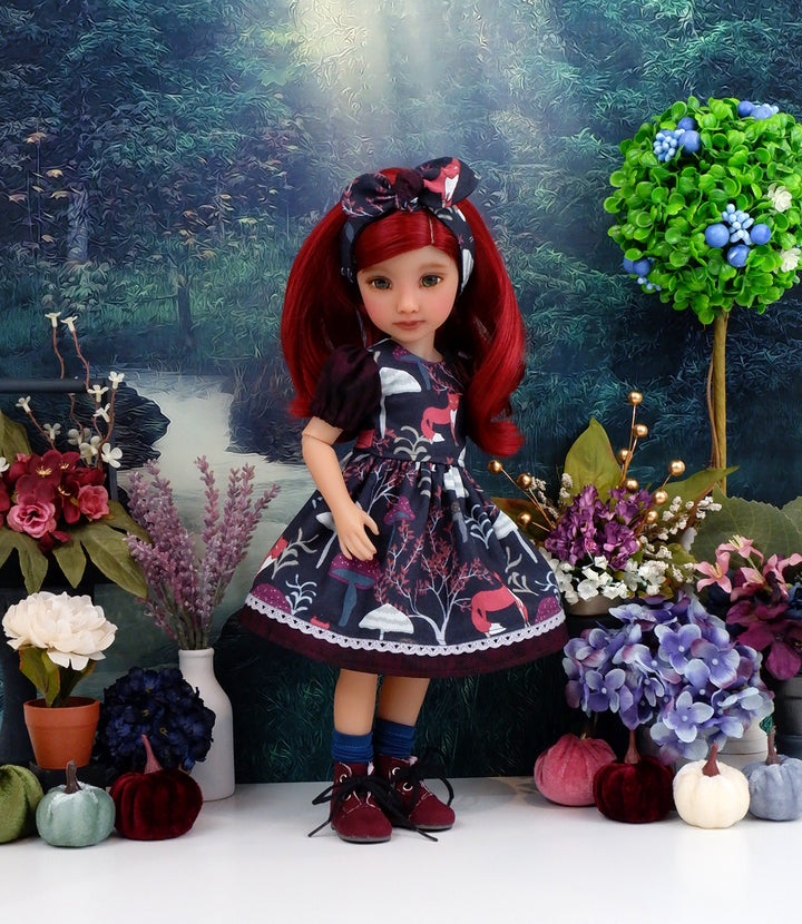 Dark Thicket - dress and boots for Ruby Red Fashion Friends doll