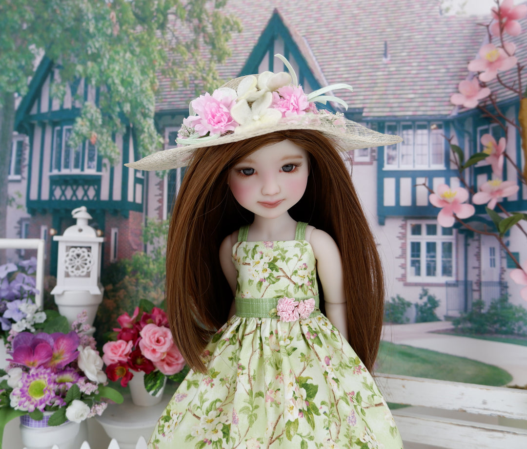 Delightful Dogwood - dress and shoes for Ruby Red Fashion Friends doll