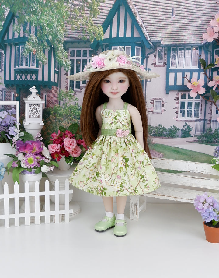 Delightful Dogwood - dress and shoes for Ruby Red Fashion Friends doll
