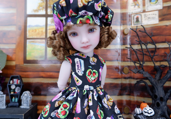Disney Poisons - dress with boots for Ruby Red Fashion Friends doll