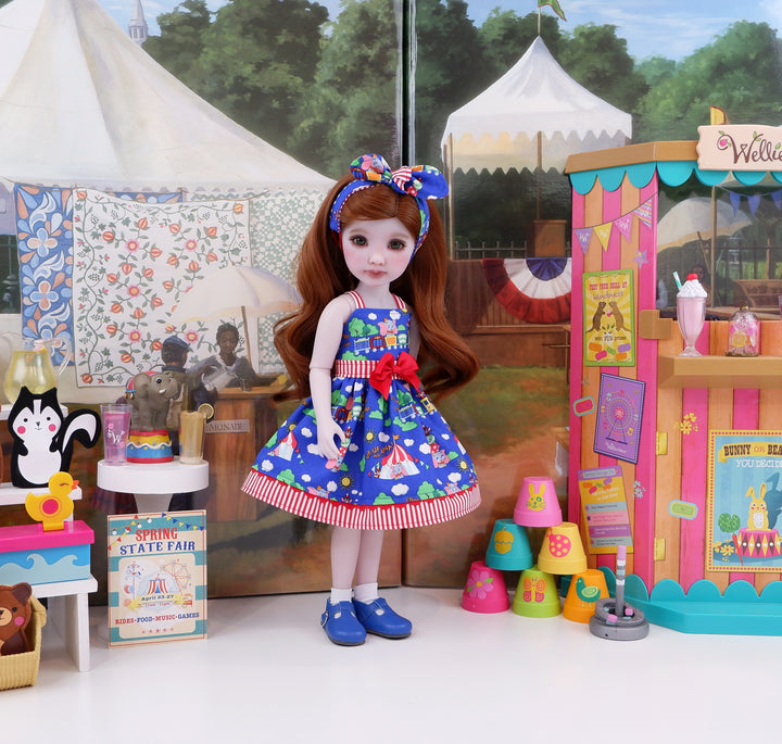 Dumbo's Circus Train - dress and shoes for Ruby Red Fashion Friends doll