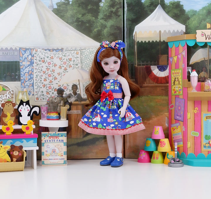 Dumbo's Circus Train - dress and shoes for Ruby Red Fashion Friends doll