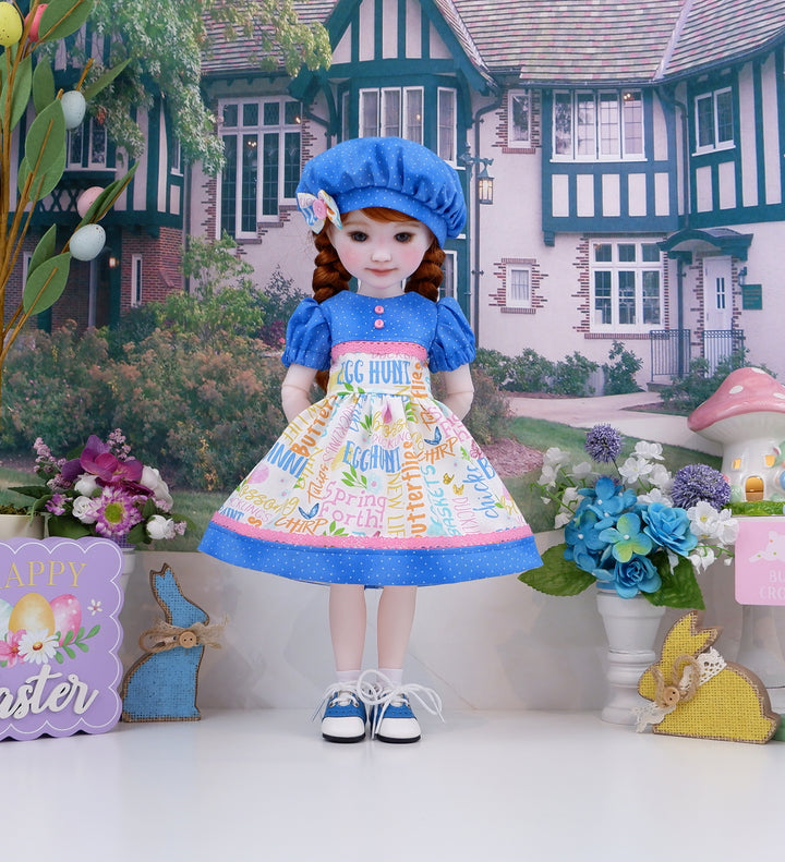 Easter Celebration - dress and saddle shoes for Ruby Red Fashion Friends doll
