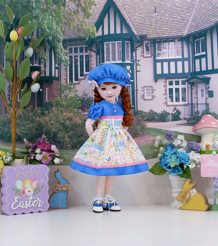 Easter Celebration - dress and saddle shoes for Ruby Red Fashion Friends doll