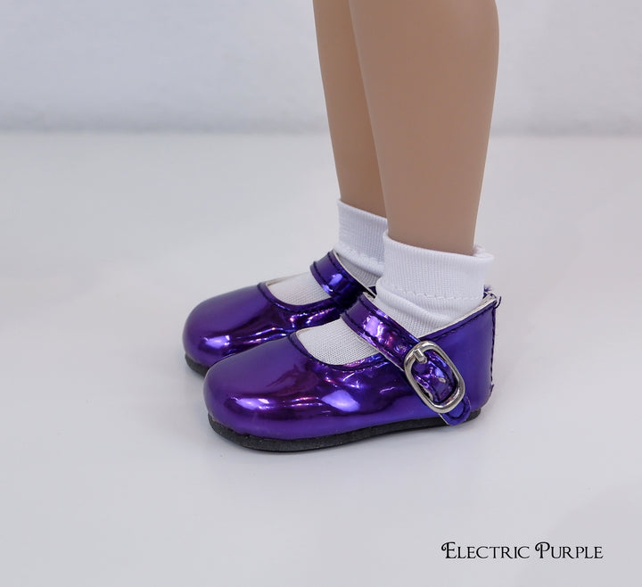 Simple Mary Jane Shoes - 58mm - Fashion Friends doll shoes