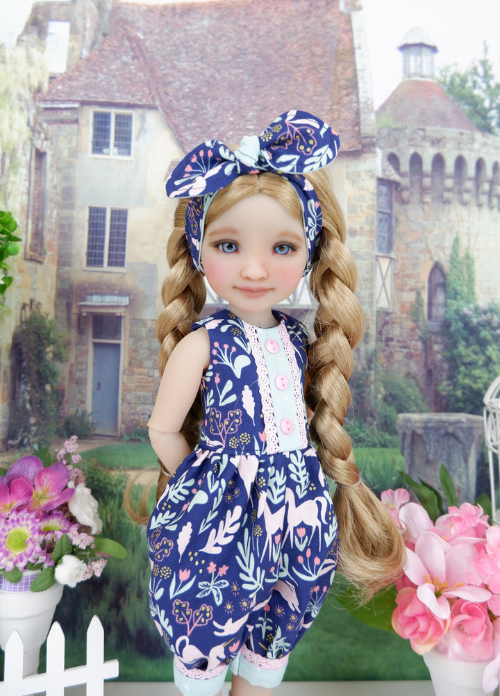 Enchanted Meadow - romper with boots for Ruby Red Fashion Friends doll