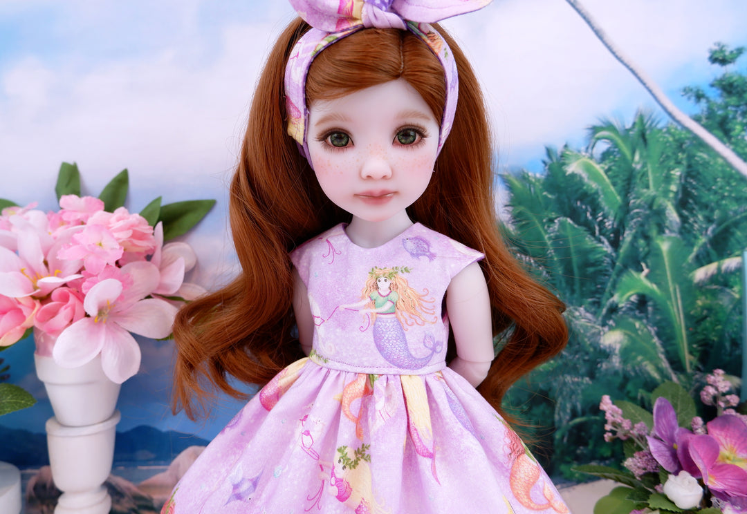 Enchanted Seas - dress with sandals for Ruby Red Fashion Friends doll