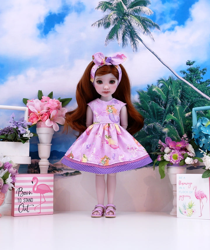 Enchanted Seas - dress with sandals for Ruby Red Fashion Friends doll