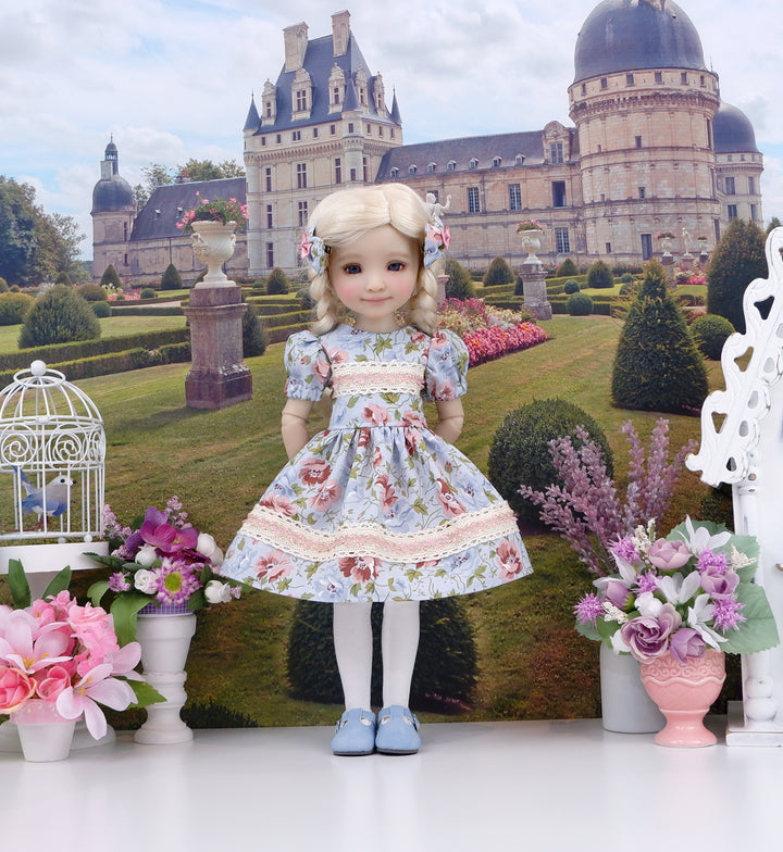 English Camellia - dress with shoes for Ruby Red Fashion Friends doll