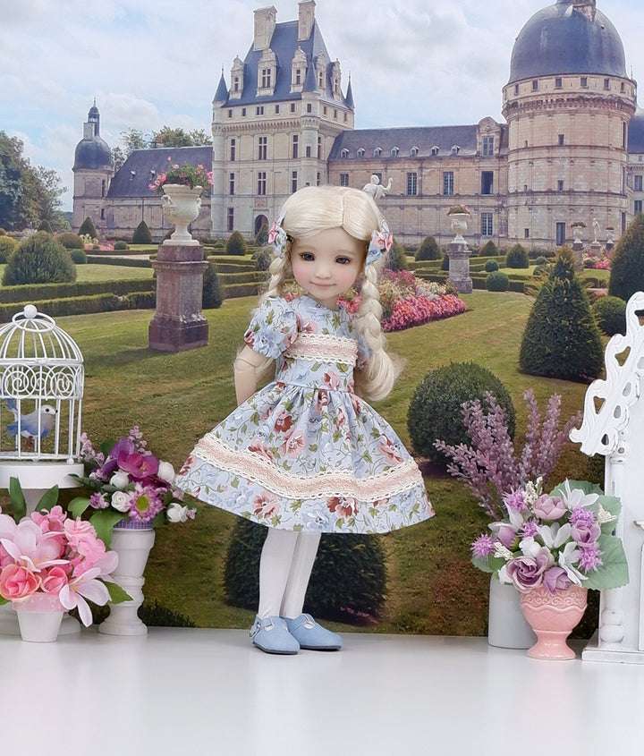English Camellia - dress with shoes for Ruby Red Fashion Friends doll