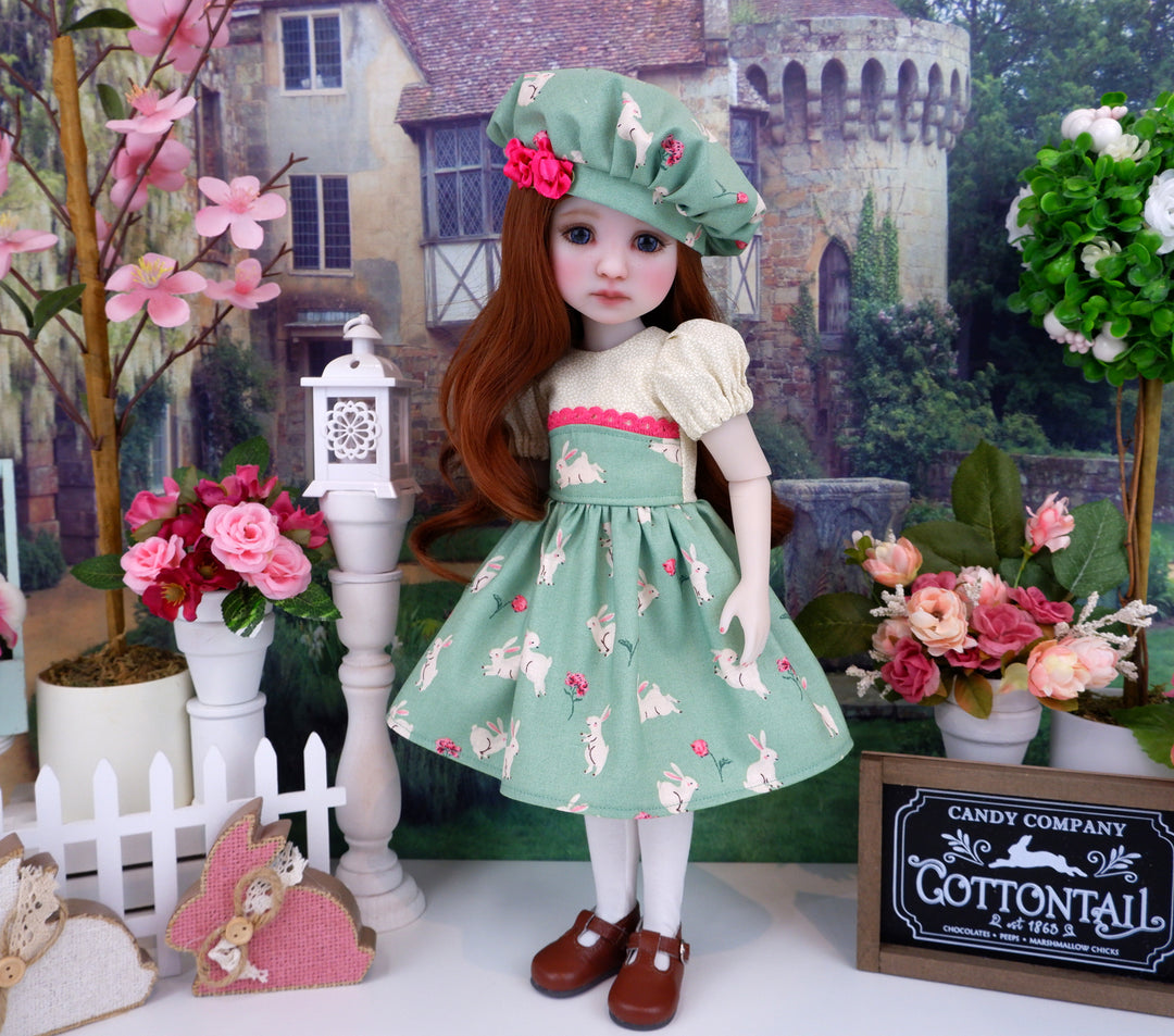 English Easter - dress and shoes for Ruby Red Fashion Friends doll