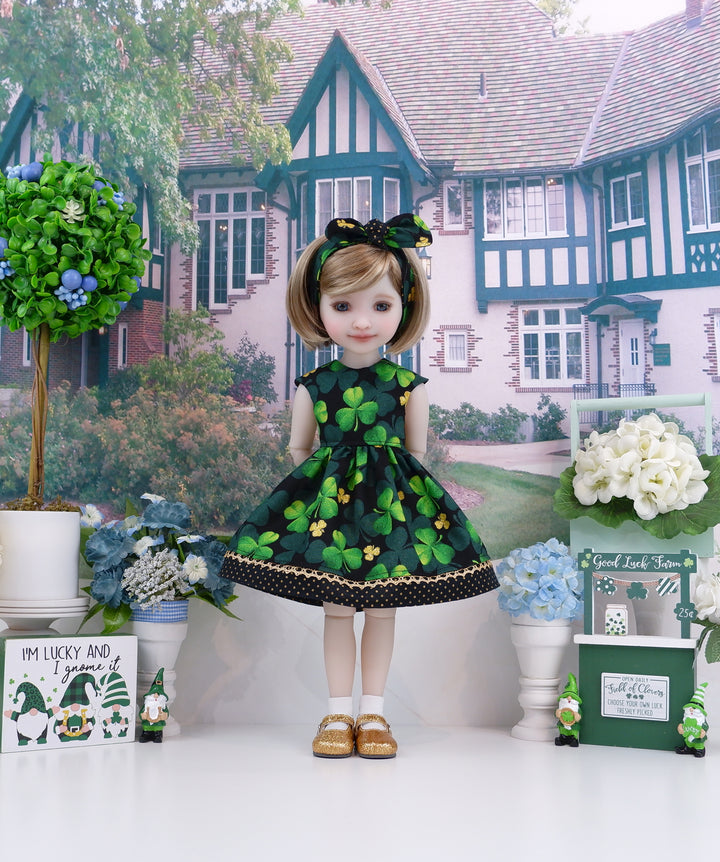 Erin go bragh - dress with shoes for Ruby Red Fashion Friends doll