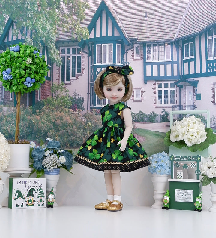 Erin go bragh - dress with shoes for Ruby Red Fashion Friends doll