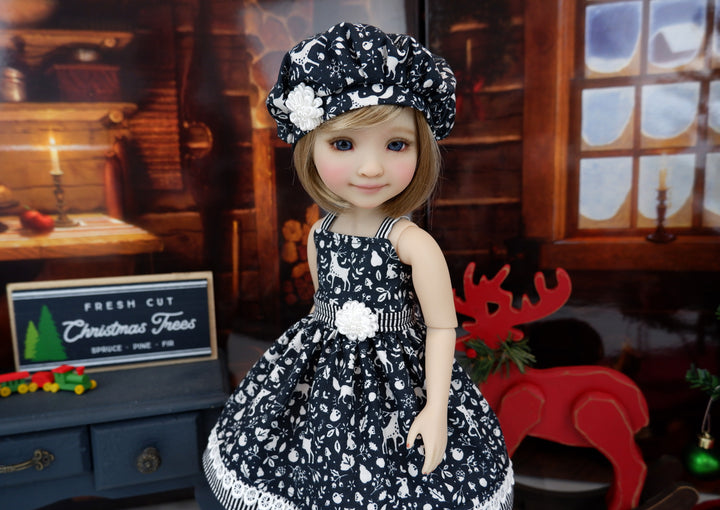 European Winter - dress with shoes for Ruby Red Fashion Friends doll