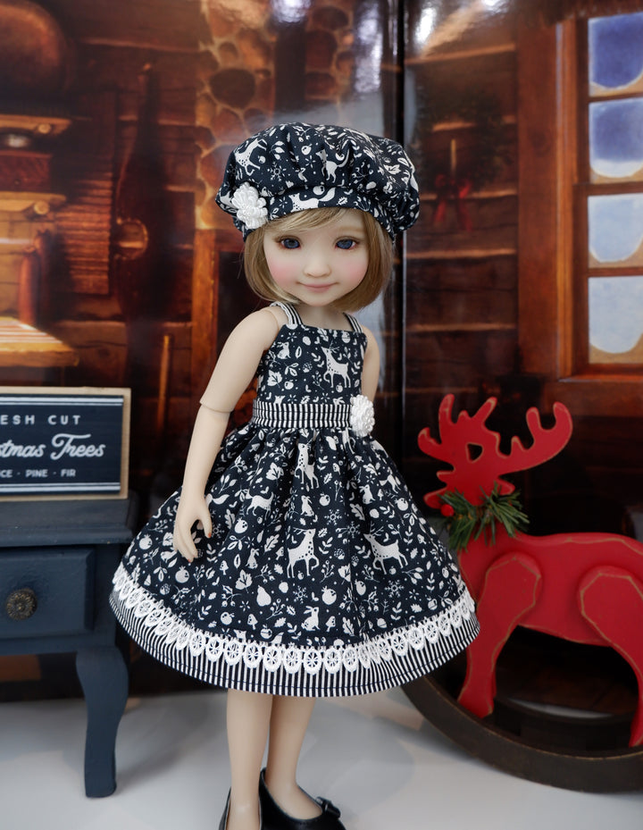 European Winter - dress with shoes for Ruby Red Fashion Friends doll