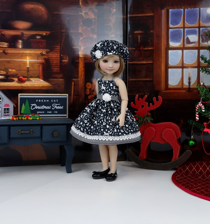 European Winter - dress with shoes for Ruby Red Fashion Friends doll