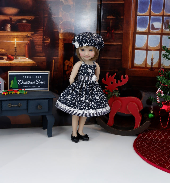 European Winter - dress with shoes for Ruby Red Fashion Friends doll