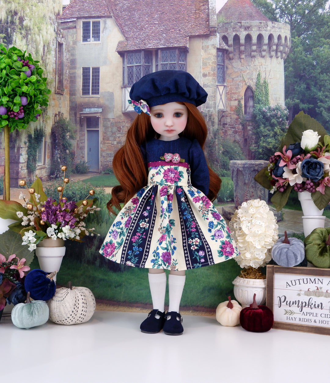 Evening Beauty - dress with shoes for Ruby Red Fashion Friends doll