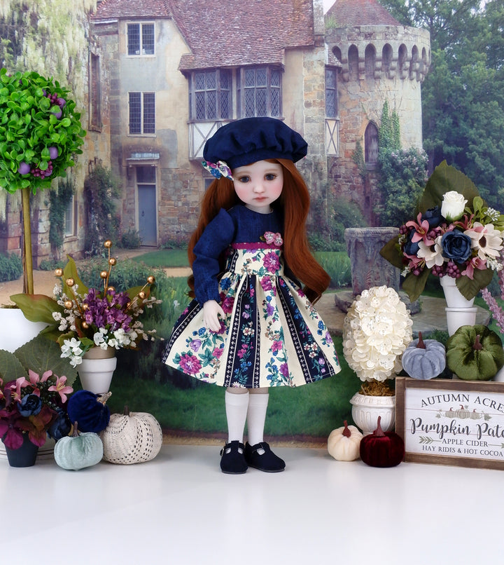 Evening Beauty - dress with shoes for Ruby Red Fashion Friends doll