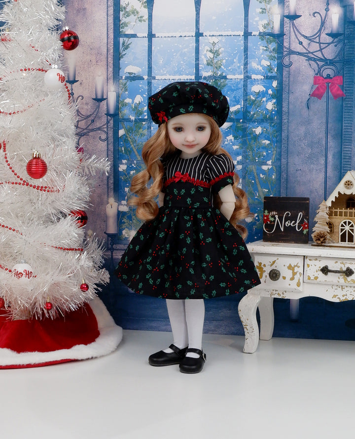 Evening Holly - dress and shoes for Ruby Red Fashion Friends doll