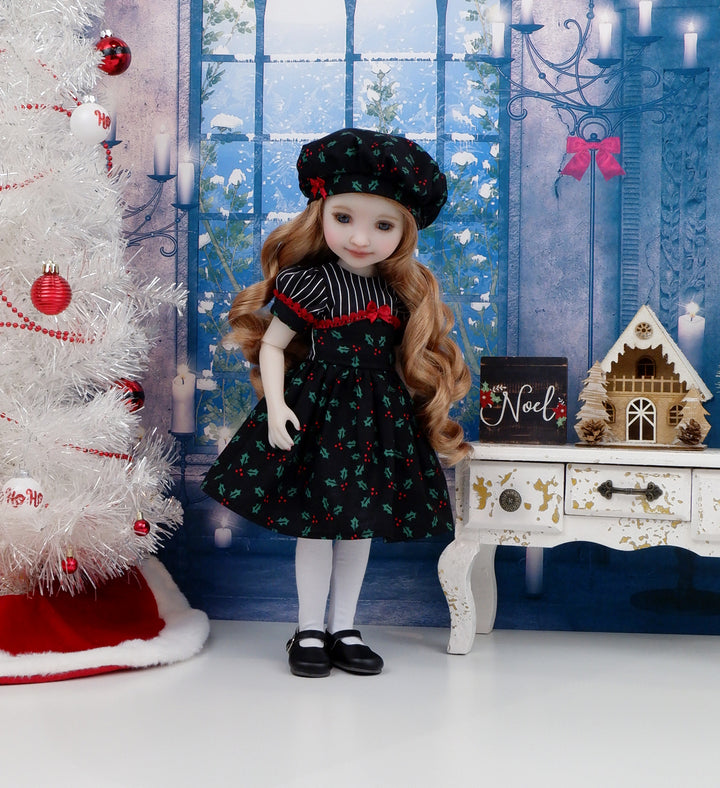 Evening Holly - dress and shoes for Ruby Red Fashion Friends doll