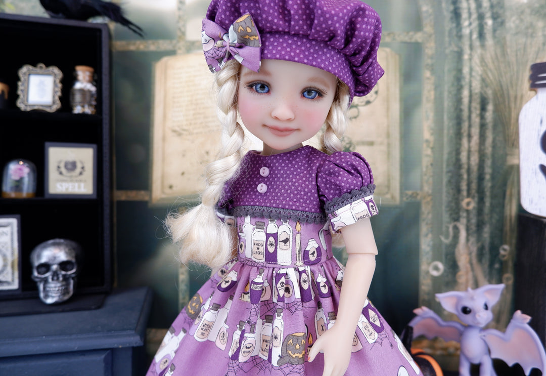 Eye of Newt - dress with shoes for Ruby Red Fashion Friends doll
