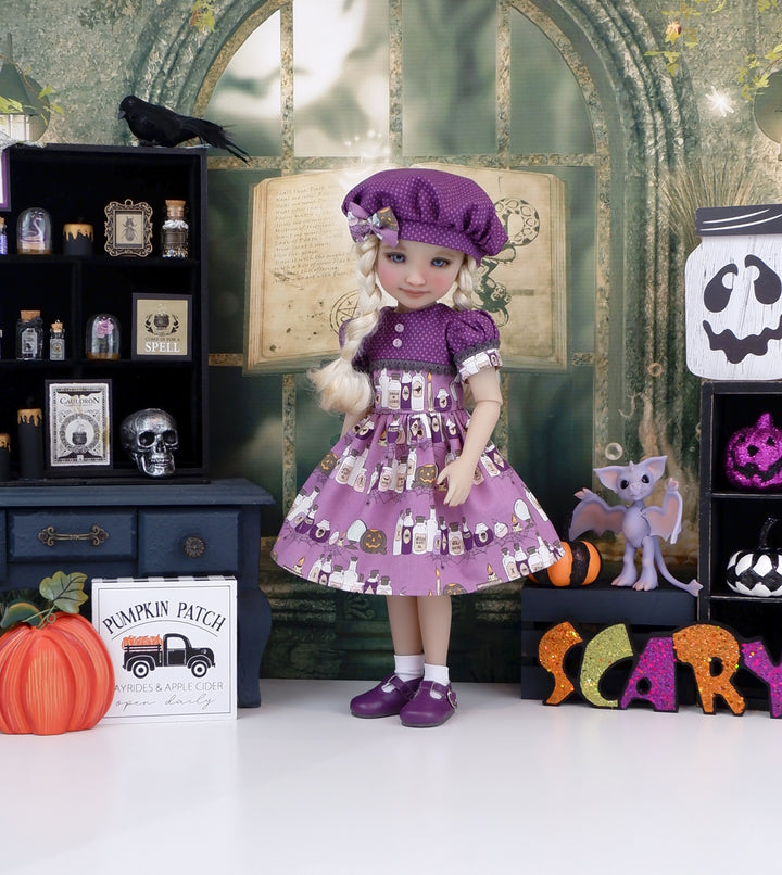 Eye of Newt - dress with shoes for Ruby Red Fashion Friends doll