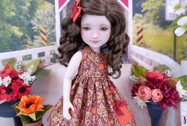 Fall Equinox - dress with shoes for Ruby Red Fashion Friends doll