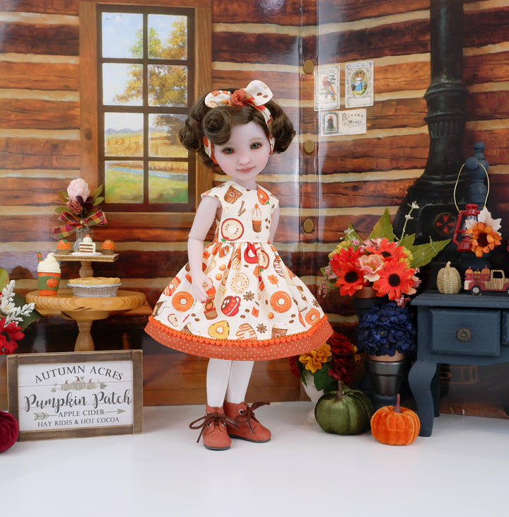 Fall Favorites - dress with boots for Ruby Red Fashion Friends doll