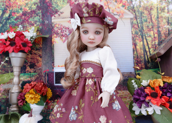 Fall Glory - dress with boots for Ruby Red Fashion Friends doll