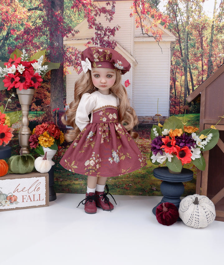 Fall Glory - dress with boots for Ruby Red Fashion Friends doll