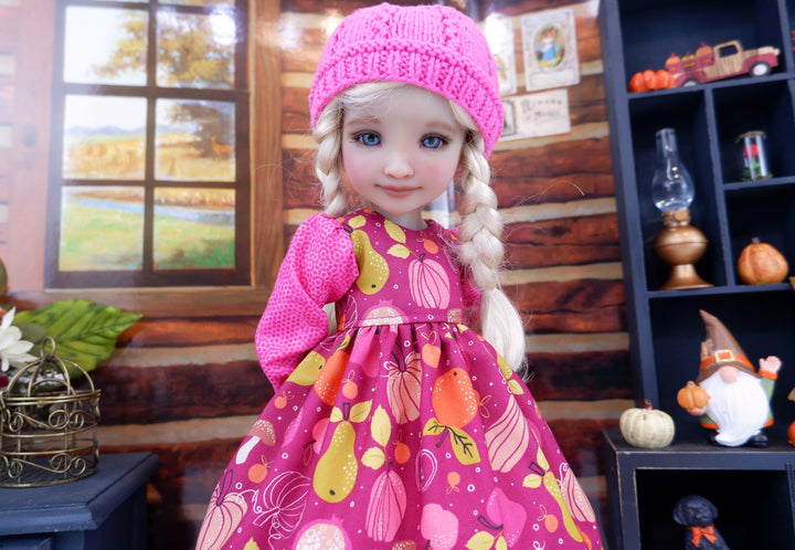 Fall Punch - dress with shoes for Ruby Red Fashion Friends doll