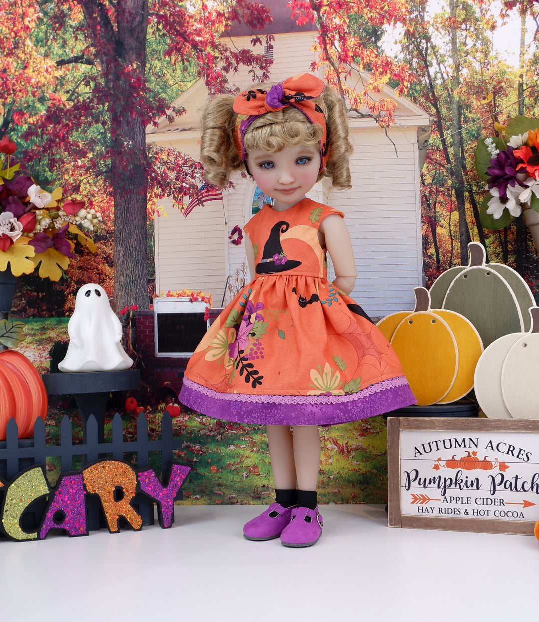 Feeling Witchy - dress with shoes for Ruby Red Fashion Friends doll