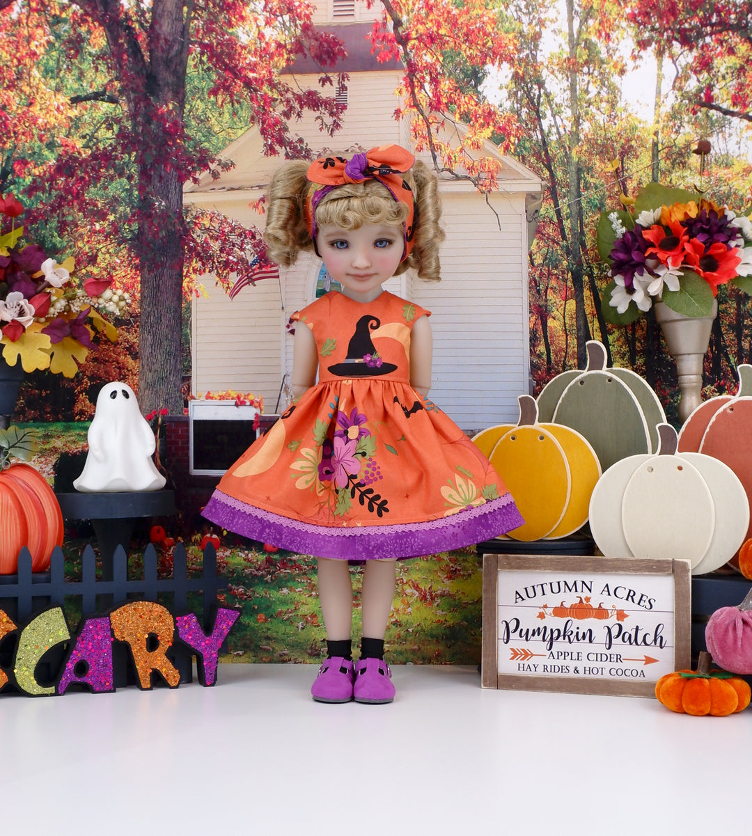 Feeling Witchy - dress with shoes for Ruby Red Fashion Friends doll