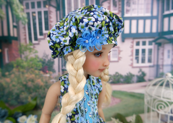 Field of Blue - dress with boots for Ruby Red Fashion Friends doll