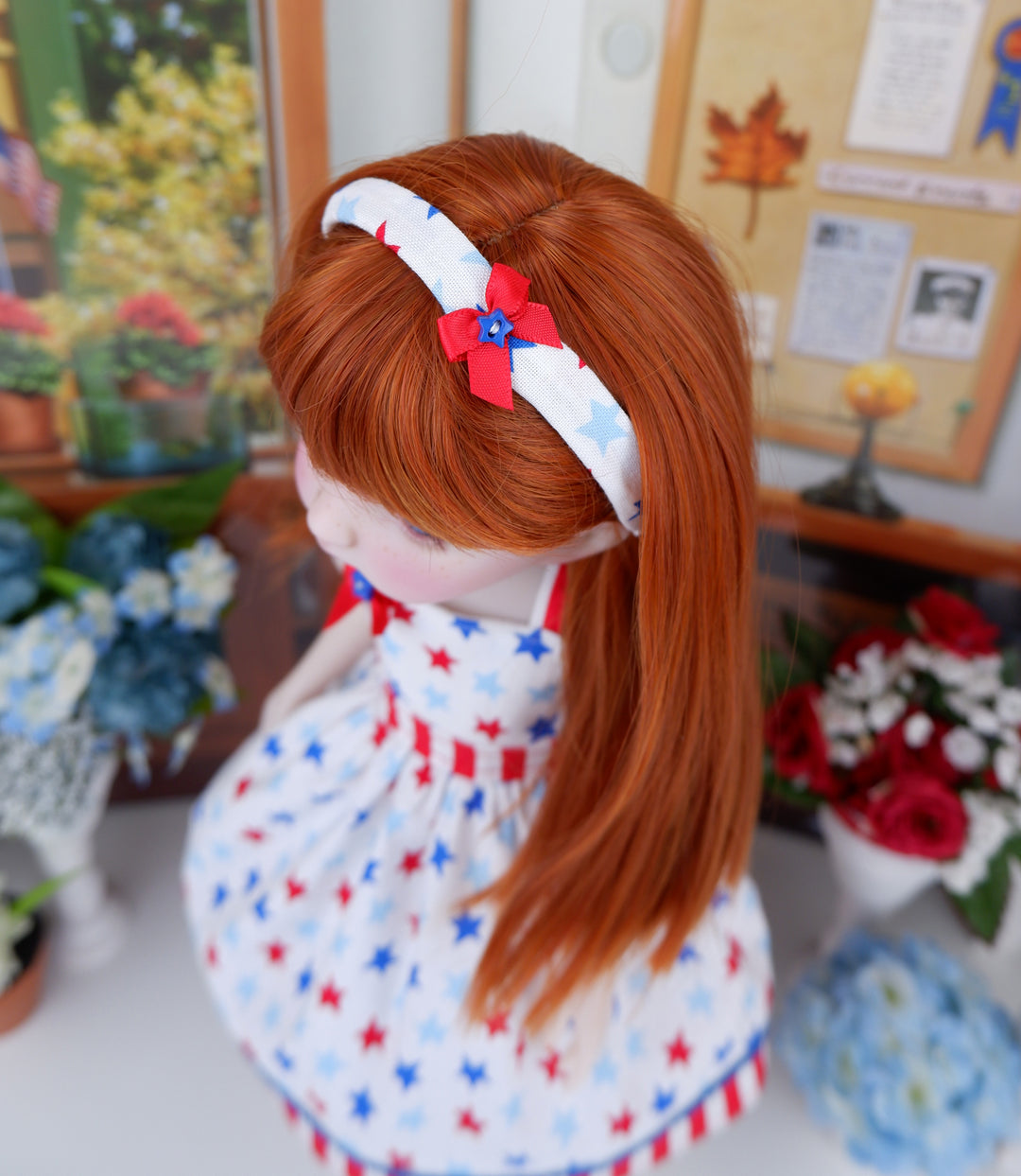 Field of Stars - dress with sandals for Ruby Red Fashion Friends doll