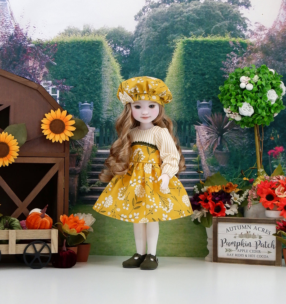 Field of Wishes - dress with shoes for Ruby Red Fashion Friends doll