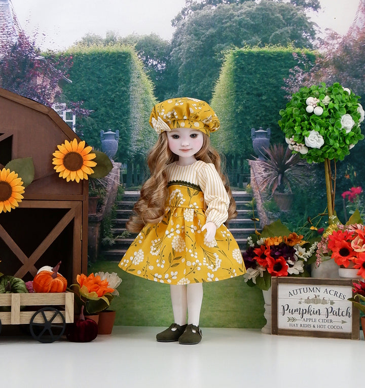 Field of Wishes - dress with shoes for Ruby Red Fashion Friends doll