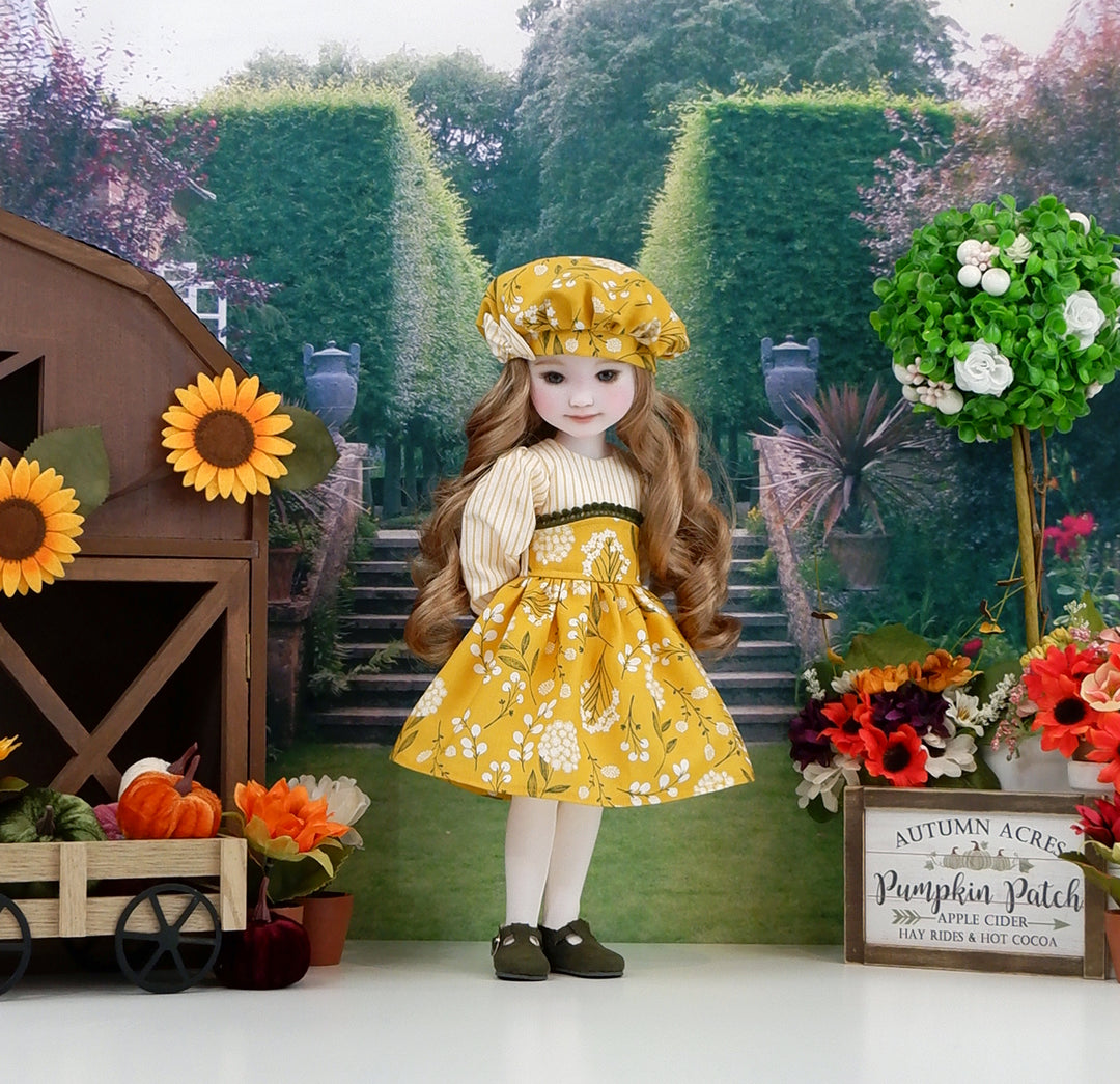 Field of Wishes - dress with shoes for Ruby Red Fashion Friends doll
