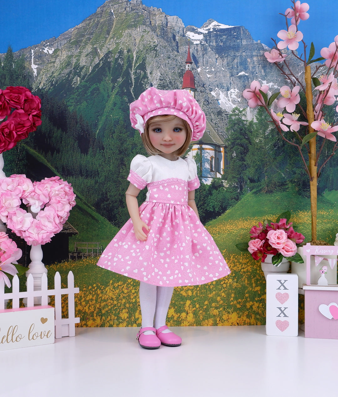 First Love - dress and shoes for Ruby Red Fashion Friends doll