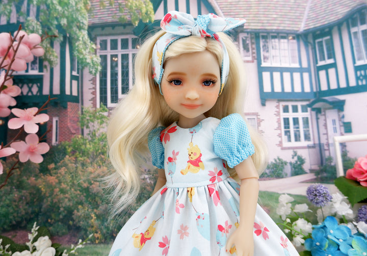 Float Away Pooh - dress and shoes for Ruby Red Fashion Friends doll