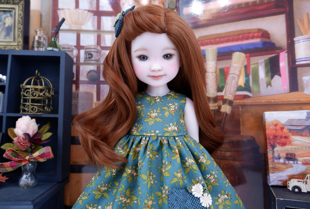 Floral Flourish - dress with boots for Ruby Red Fashion Friends doll