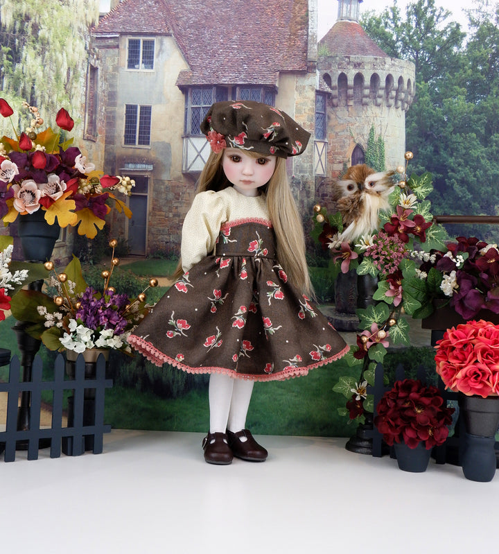 Flourishing Autumn - dress with shoes for Ruby Red Fashion Friends doll